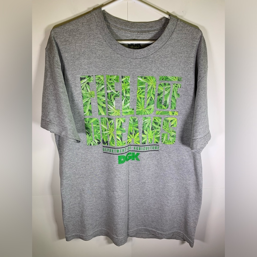 Y2K dgk “field of dreams” graphic shirt